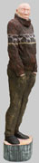 Click to see it big Florentin, Holzskulptur